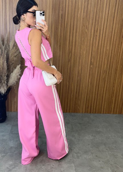 Conjunto Anitta Alfaiataria - Rosa