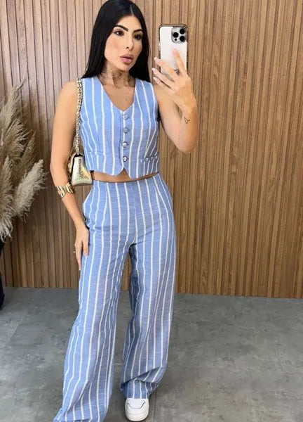 Conjunto Catarina - Azul